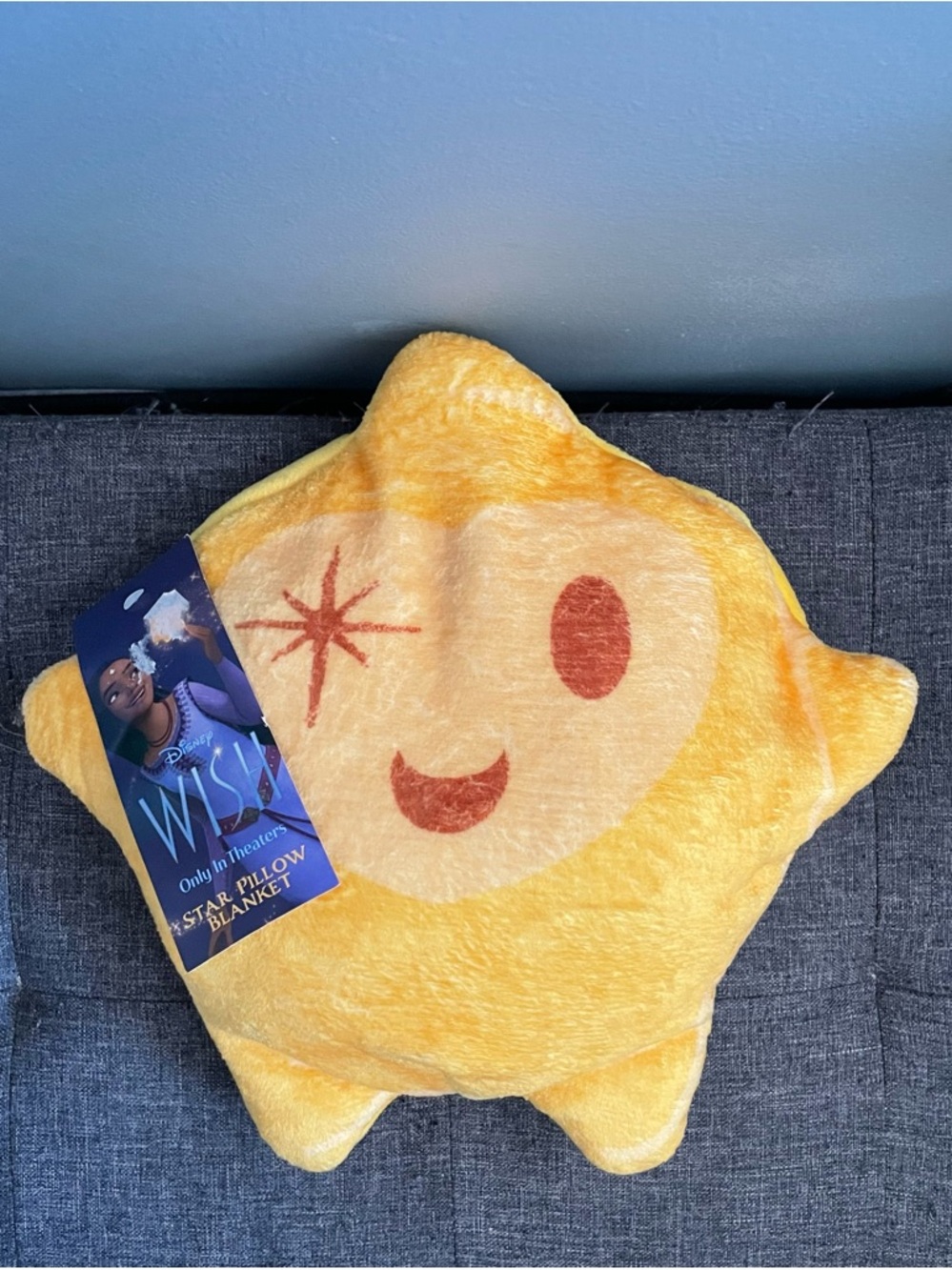 Disney Wish Star Pillow & Blanket 🌟